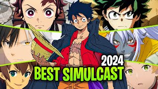 THE BEST SIMULCAST SEASON OF 2024  ANIME RECOMMENDATION [upl. by Norred]