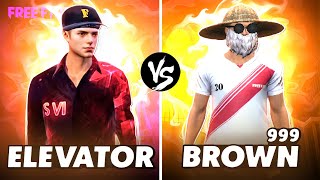 ELEVATOR vs BROWN999 😱 NG Highlights 🔥 Garena free fire [upl. by Paten]