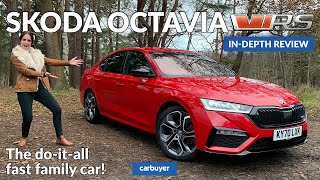 New Skoda Octavia vRS indepth review Doitall fast family car [upl. by Inanaup]