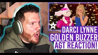 Darci Lynne AMERICAS GOT TALENT Golden Buzzer REACTION  This is one talented 12 year old [upl. by Sikleb374]