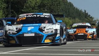 24H Of Spa 2022 Parade  GT3  GT1  GT4 On Public Roads  valentinorossi gt3 [upl. by Eedia]