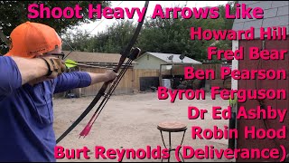 42 lb Longbow 670 Grain Arrow Is Perfect for hunting [upl. by Marras]