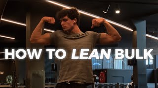 How To Bulk Without Getting Fat [upl. by Phonsa999]