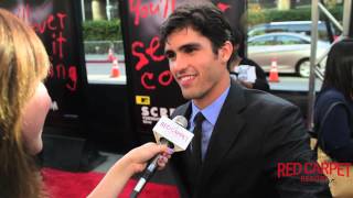 Tom Maden Interviewed at MTVS Scream Premiere at LA Film Festival 2015 MTVScream LAFF [upl. by Deach]