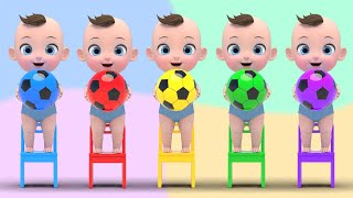 5 Colors with Nursery rhymes English Song For Kids  Wash your hands No Virus  Super Lime [upl. by Forbes]