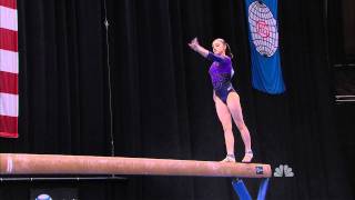 Aliya Mustafina  Balance Beam  2011 ATampT American Cup [upl. by Novanod206]