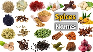 Spices Vocabulary ll Some Spices name In English With Pictures [upl. by Eznyl]