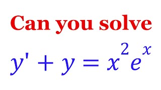 Lets Solve An Interesting Differential Equation [upl. by Gnaoh]