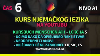 Naučite opisati nešto na njemačkom jeziku kao i šta su neodređeni članovi i lične zamjenice [upl. by Atorod]