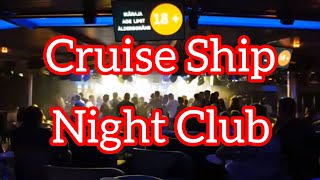 Cruise Ship Nightclub Partying at Sea with Epic Music amp Dance [upl. by Averi]