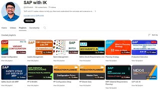 Sequence of topics for SAP PP  sapwithik [upl. by Vasili]