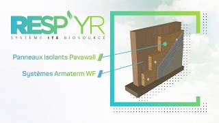 Sytème ITE biosourcé RESPYR  PAVATEX by SOPREMA [upl. by Hamilah]