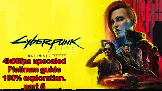 Cyberpunk 2077  DLC  100 exploration and platinum text guide  part 5 [upl. by Leugimesoj]