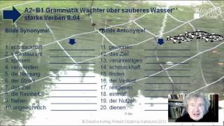 A2B1 Wortschatz Synonyme Antonyme Üb 06 S02 Wasserwächte [upl. by Ahsilef]