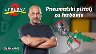 Za najlepši poklon│Parkside pneumatski pištolj za farbanje│Lidlova 2│Lidl Srbija [upl. by Zrike]