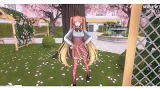 Play as FlopKokos Osana DL  Yandere Simulator [upl. by Petronille119]