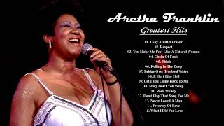 Aretha Franklin Greatest Hits  Aretha Franklin Playlist  Qeen Of The Soul [upl. by Vilberg]