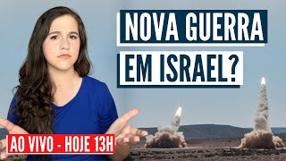 O QUE ESTÁ ACONTECENDO EM ISRAEL Noticias ao vivo no Israel com Aline [upl. by Qirat]