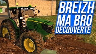 Farming Simulator 15  Vidéo Découverte de la map Breizh Ma Bro [upl. by Aufa]