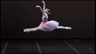 Caroline Konstnar DankMeMeLord dancing ballet at 12  CORNCAST [upl. by Nicolella]