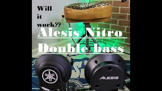 Alesis Nitro Mesh Double Bass Does it work [upl. by Nakeber]