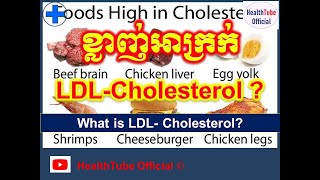 ខ្លាញ់អាក្រក់ LDLCholesterol ​ l What is LDL Cholesterol l ចំណេះដឹងសុខភាព l HealthTube Official [upl. by Kliber868]