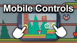 Useful Mobile Game Controls To Learn  GDevelop [upl. by Sajovich]