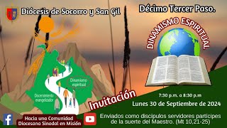 Discípulos servidores partícipes de la suerte del MaestroDINAMISMO ESPIRITUAL Paso 13 30092024 [upl. by Lledrac]