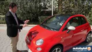 2013 FIAT 500e Test Drive amp Electric Car Video Review [upl. by Perzan868]