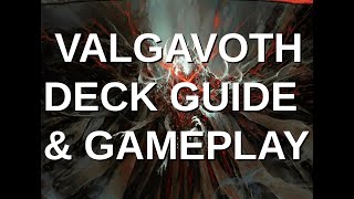 DUSKMOURN VALGAVOTH GAMEPLAY Deck Guide amp Primer EDH Precon Harrower of Souls Spelltable MTG DSK DCC [upl. by Janyte]