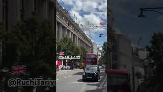 📍Oxford Street in London🇬🇧🇬🇧UK subscribemychannel shortvideo RuchiTariyalUK [upl. by Medora]