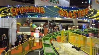 IAAPA Spinning Roller Coaster POV 2014 [upl. by Marchelle]