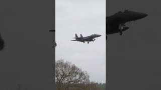 F15s landing at Lakenheath [upl. by Kreegar937]