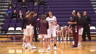 High School Girls Basketball Dowling Catholic vs Holy Angels [upl. by Zetneuq]