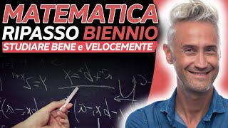 RIPASSO MATEMATICA SUPERIORI Studiare Bene e Velocemente  La Fisica Che Ci Piace [upl. by Nigem]