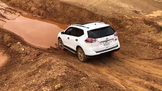 Nissan Xtrail SV 4WD off road test [upl. by Enayr]