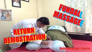 FUNDAL MASSAGE [upl. by Tigram169]