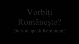 Romanian Language Lesson One revised [upl. by Salisbarry594]