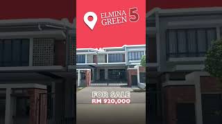 Facing open 2 storey terrace house Elmina Green 5 [upl. by Kurr]