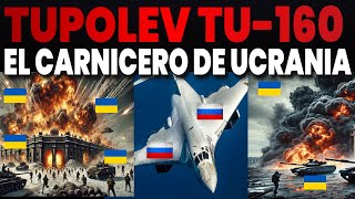 🔴ESPANTOSO BOMBARDEROS RUSOS TUPOLEV TU160 DESTROZAN a UCRANIA🔴 [upl. by Morten880]