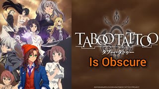 Taboo Tattoo Is Obscure Anime Review [upl. by Yenaffit99]