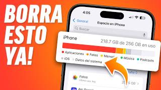 Como Limpiar Datos del Sistema en iPhone  17 Top Trucos y Tips [upl. by Gildea]