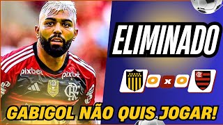 GABIGOL NEM FEZ QUESTÃO DE PEGAR NA BOLA FLAMENGO ELIMINADO [upl. by Anyela91]