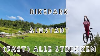 Bikepark Albstadt fast alle Strecken [upl. by Corel]