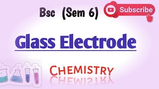 Determination of pH of solution by using glass electrode👍 Bsc sem 6chemistry bscchemistry [upl. by O'Driscoll]