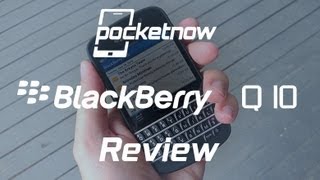 BlackBerry Q10 Review  Pocketnow [upl. by Bernadene]