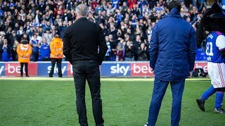 Ipswich Town Fans After FullTime vs Birmingham City [upl. by Enyal]