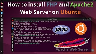 How to install PHP and Apache2 Web Server on Ubuntu  PHP On Ubuntu  Install PHP and Apache2 [upl. by Nilknarf]