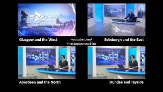 STV News at Six All Regions Opening and Closing Titles [upl. by Dowdell]