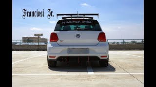 VOLKSWAGEN POLO GTI 2016 WITH AN INOXCAR RACING EXHAUST  START UP SOUND REVS amp ACCELERATIONS [upl. by Ear]